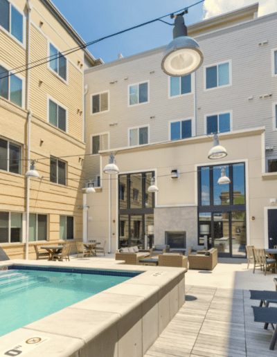 Courtyard And Pool Area